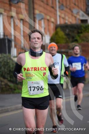 Yeovil Half Marathon Part 9 – March 25, 2018: Around 2,000 runners took to the stress of Yeovil and surrounding area for the annual Half Marathon. Photo 34