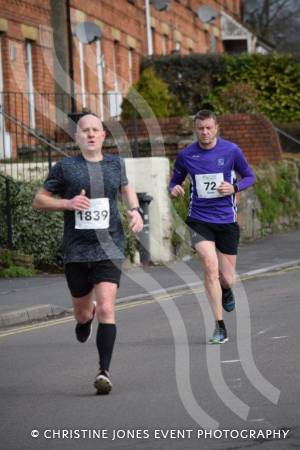 Yeovil Half Marathon Part 9 – March 25, 2018: Around 2,000 runners took to the stress of Yeovil and surrounding area for the annual Half Marathon. Photo 38