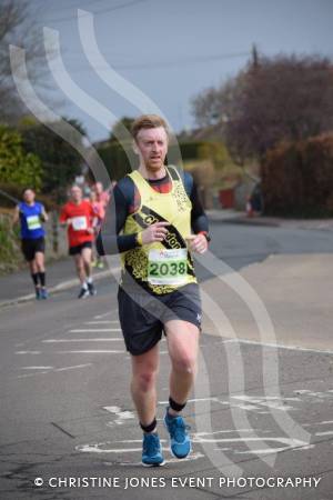 Yeovil Half Marathon Part 9 – March 25, 2018: Around 2,000 runners took to the stress of Yeovil and surrounding area for the annual Half Marathon. Photo 39