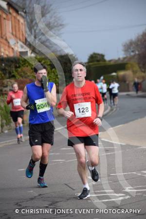 Yeovil Half Marathon Part 9 – March 25, 2018: Around 2,000 runners took to the stress of Yeovil and surrounding area for the annual Half Marathon. Photo 42