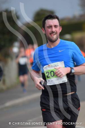 Yeovil Half Marathon Part 9 – March 25, 2018: Around 2,000 runners took to the stress of Yeovil and surrounding area for the annual Half Marathon. Photo 8