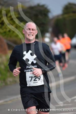 Yeovil Half Marathon Part 9 – March 25, 2018: Around 2,000 runners took to the stress of Yeovil and surrounding area for the annual Half Marathon. Photo 9