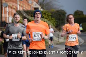 Yeovil Half Marathon Part 11 – March 25, 2018: Around 2,000 runners took to the stress of Yeovil and surrounding area for the annual Half Marathon. Photo 2