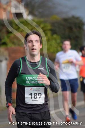 Yeovil Half Marathon Part 11 – March 25, 2018: Around 2,000 runners took to the stress of Yeovil and surrounding area for the annual Half Marathon. Photo 25
