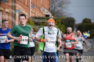 Yeovil Half Marathon Part 12 – March 25, 2018: Around 2,000 runners took to the stress of Yeovil and surrounding area for the annual Half Marathon. Photo 1