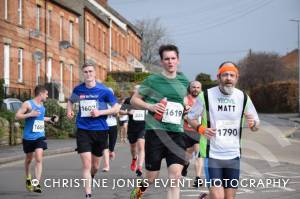 Yeovil Half Marathon Part 12 – March 25, 2018: Around 2,000 runners took to the stress of Yeovil and surrounding area for the annual Half Marathon. Photo 2