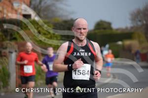 Yeovil Half Marathon Part 13 – March 25, 2018: Around 2,000 runners took to the stress of Yeovil and surrounding area for the annual Half Marathon. Photo 13