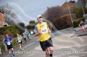 Yeovil Half Marathon Part 13 – March 25, 2018: Around 2,000 runners took to the stress of Yeovil and surrounding area for the annual Half Marathon. Photo 26