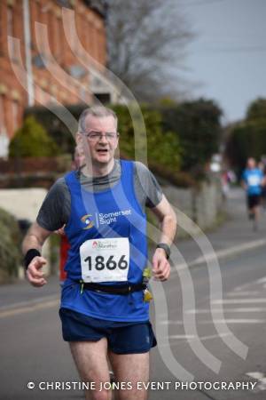 Yeovil Half Marathon Part 14 – March 25, 2018: Around 2,000 runners took to the stress of Yeovil and surrounding area for the annual Half Marathon. Photo 14