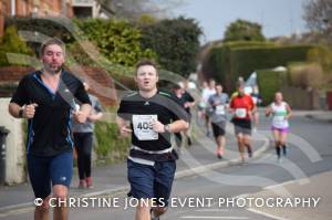Yeovil Half Marathon Part 14 – March 25, 2018: Around 2,000 runners took to the stress of Yeovil and surrounding area for the annual Half Marathon. Photo 20