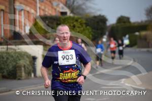 Yeovil Half Marathon Part 14 – March 25, 2018: Around 2,000 runners took to the stress of Yeovil and surrounding area for the annual Half Marathon. Photo 7