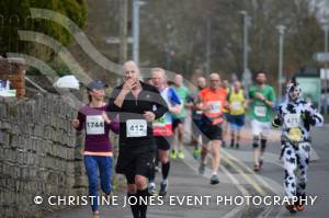 Yeovil Half Marathon Part 16 – March 25, 2018: Around 2,000 runners took to the stress of Yeovil and surrounding area for the annual Half Marathon. Photo 18