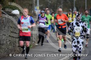 Yeovil Half Marathon Part 16 – March 25, 2018: Around 2,000 runners took to the stress of Yeovil and surrounding area for the annual Half Marathon. Photo 20
