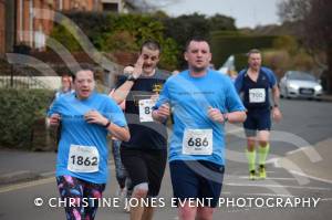 Yeovil Half Marathon Part 17 – March 25, 2018: Around 2,000 runners took to the stress of Yeovil and surrounding area for the annual Half Marathon. Photo 19