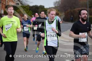 Yeovil Half Marathon Part 17 – March 25, 2018: Around 2,000 runners took to the stress of Yeovil and surrounding area for the annual Half Marathon. Photo 2