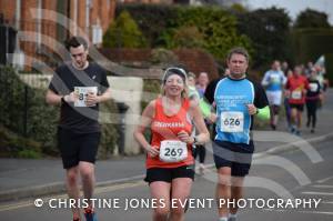 Yeovil Half Marathon Part 18 – March 25, 2018: Around 2,000 runners took to the stress of Yeovil and surrounding area for the annual Half Marathon. Photo 16