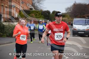 Yeovil Half Marathon Part 18 – March 25, 2018: Around 2,000 runners took to the stress of Yeovil and surrounding area for the annual Half Marathon. Photo 31