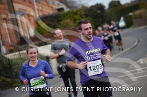 Yeovil Half Marathon Part 19 – March 25, 2018: Around 2,000 runners took to the stress of Yeovil and surrounding area for the annual Half Marathon. Photo 23
