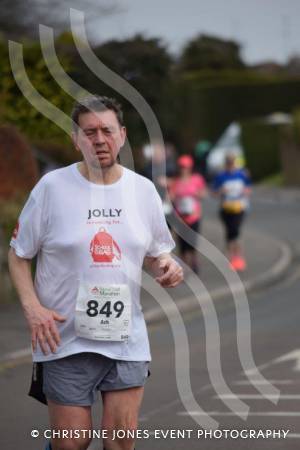 Yeovil Half Marathon Part 20 – March 25, 2018: Around 2,000 runners took to the stress of Yeovil and surrounding area for the annual Half Marathon. Photo 6