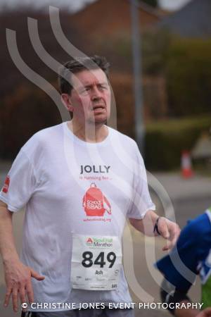 Yeovil Half Marathon Part 20 – March 25, 2018: Around 2,000 runners took to the stress of Yeovil and surrounding area for the annual Half Marathon. Photo 8