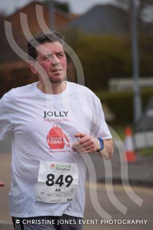 Yeovil Half Marathon Part 20 – March 25, 2018: Around 2,000 runners took to the stress of Yeovil and surrounding area for the annual Half Marathon. Photo 9