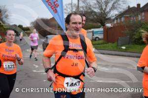 Yeovil Half Marathon Part 23 – March 25, 2018: Around 2,000 runners took to the stress of Yeovil and surrounding area for the annual Half Marathon. Photo 2