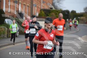 Yeovil Half Marathon Part 23 – March 25, 2018: Around 2,000 runners took to the stress of Yeovil and surrounding area for the annual Half Marathon. Photo 25