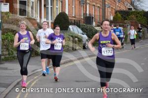 Yeovil Half Marathon Part 25 – March 25, 2018: Around 2,000 runners took to the stress of Yeovil and surrounding area for the annual Half Marathon. Photo 14