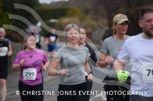 Yeovil Half Marathon Part 26 – March 25, 2018: Around 2,000 runners took to the stress of Yeovil and surrounding area for the annual Half Marathon. Photo 21