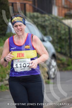 Yeovil Half Marathon Part 26 – March 25, 2018: Around 2,000 runners took to the stress of Yeovil and surrounding area for the annual Half Marathon. Photo 41