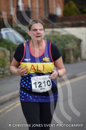 Yeovil Half Marathon Part 26 – March 25, 2018: Around 2,000 runners took to the stress of Yeovil and surrounding area for the annual Half Marathon. Photo 42