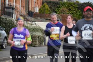 Yeovil Half Marathon Part 26 – March 25, 2018: Around 2,000 runners took to the stress of Yeovil and surrounding area for the annual Half Marathon. Photo 5