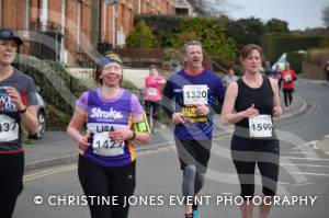 Yeovil Half Marathon Part 26 – March 25, 2018: Around 2,000 runners took to the stress of Yeovil and surrounding area for the annual Half Marathon. Photo 6