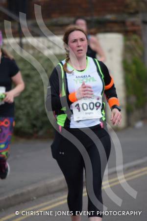 Yeovil Half Marathon Part 27 – March 25, 2018: Around 2,000 runners took to the stress of Yeovil and surrounding area for the annual Half Marathon. Photo 23