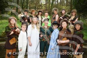 Castaways at Ninesprings – April 14, 2018: Members of the Castaway Theatre Group went to the Yeovil Country Park for a photo shoot ahead of their forthcoming production of Peter Pan the Musical. Photo 1