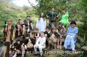 Castaways at Ninesprings – April 14, 2018: Members of the Castaway Theatre Group went to the Yeovil Country Park for a photo shoot ahead of their forthcoming production of Peter Pan the Musical. Photo 29