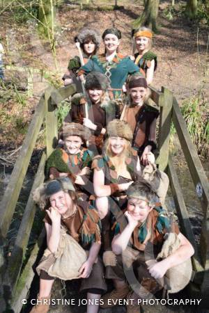 Castaways at Ninesprings – April 14, 2018: Members of the Castaway Theatre Group went to the Yeovil Country Park for a photo shoot ahead of their forthcoming production of Peter Pan the Musical. Photo 30