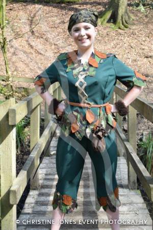 Castaways at Ninesprings – April 14, 2018: Members of the Castaway Theatre Group went to the Yeovil Country Park for a photo shoot ahead of their forthcoming production of Peter Pan the Musical. Photo 3