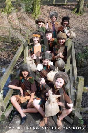 Castaways at Ninesprings – April 14, 2018: Members of the Castaway Theatre Group went to the Yeovil Country Park for a photo shoot ahead of their forthcoming production of Peter Pan the Musical. Photo 5