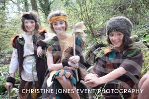 Castaways at Ninesprings – April 14, 2018: Members of the Castaway Theatre Group went to the Yeovil Country Park for a photo shoot ahead of their forthcoming production of Peter Pan the Musical. Photo 9