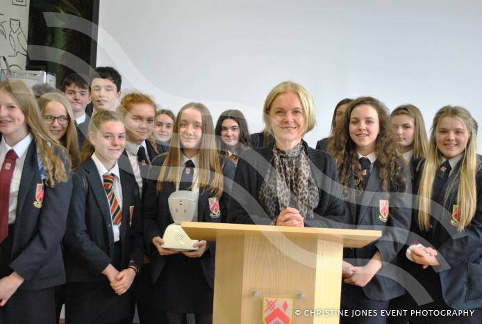 SCHOOL NEWS: Mariella Frostrup inspires students at Preston School