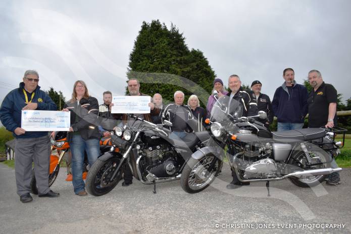YEOVIL NEWS: Bikers hand over cash to air ambulance charities