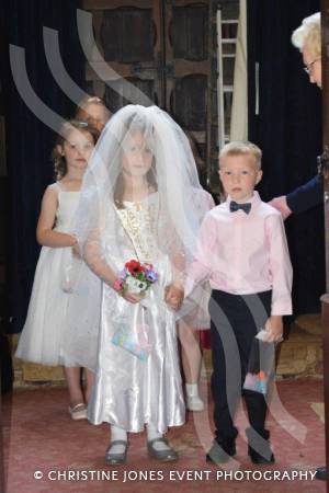 Class 1 wedding at Montacute Pt 1 – May 17, 2018: Children at All Saints Primary School in Montacute enjoyed their very own Class 1 wedding at St Catherine’s Church ahead of the Royal Wedding between Prince Harry and Meghan Markle. Photo 11