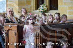 Class 1 wedding at Montacute Pt 1 – May 17, 2018: Children at All Saints Primary School in Montacute enjoyed their very own Class 1 wedding at St Catherine’s Church ahead of the Royal Wedding between Prince Harry and Meghan Markle. Photo 24