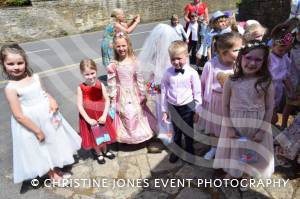 Class 1 wedding at Montacute Pt 1 – May 17, 2018: Children at All Saints Primary School in Montacute enjoyed their very own Class 1 wedding at St Catherine’s Church ahead of the Royal Wedding between Prince Harry and Meghan Markle. Photo 6