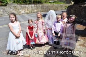 Class 1 wedding at Montacute Pt 1 – May 17, 2018: Children at All Saints Primary School in Montacute enjoyed their very own Class 1 wedding at St Catherine’s Church ahead of the Royal Wedding between Prince Harry and Meghan Markle. Photo 7