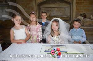 Class 1 wedding at Montacute Pt 2 – May 17, 2018: Children at All Saints Primary School in Montacute enjoyed their very own Class 1 wedding at St Catherine’s Church ahead of the Royal Wedding between Prince Harry and Meghan Markle. Photo 10