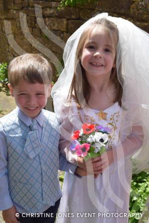 Class 1 wedding at Montacute Pt 2 – May 17, 2018: Children at All Saints Primary School in Montacute enjoyed their very own Class 1 wedding at St Catherine’s Church ahead of the Royal Wedding between Prince Harry and Meghan Markle. Photo 21