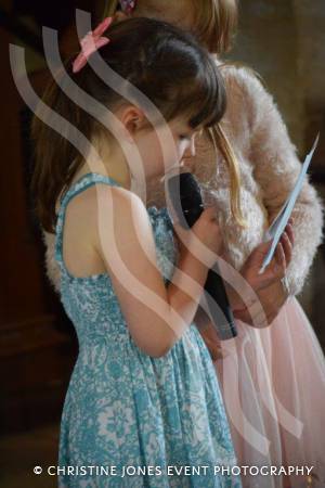 Class 1 wedding at Montacute Pt 2 – May 17, 2018: Children at All Saints Primary School in Montacute enjoyed their very own Class 1 wedding at St Catherine’s Church ahead of the Royal Wedding between Prince Harry and Meghan Markle. Photo 4