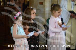 Class 1 wedding at Montacute Pt 2 – May 17, 2018: Children at All Saints Primary School in Montacute enjoyed their very own Class 1 wedding at St Catherine’s Church ahead of the Royal Wedding between Prince Harry and Meghan Markle. Photo 5